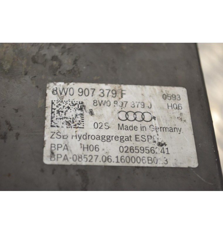 Μονάδα ABS Audi A4 2015-2018 BOSCH 8W0907379E 8W0907379J H06 0265956241