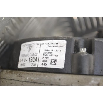 Δυναμό Porsche Cayenne 2002-2007 DELPHI 94860301502 10480485 14V