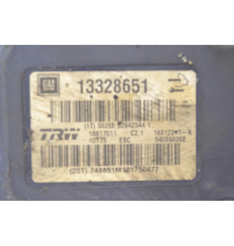 Μονάδα ABS Opel Insignia 2008-2017 TRW 13328651 16817011