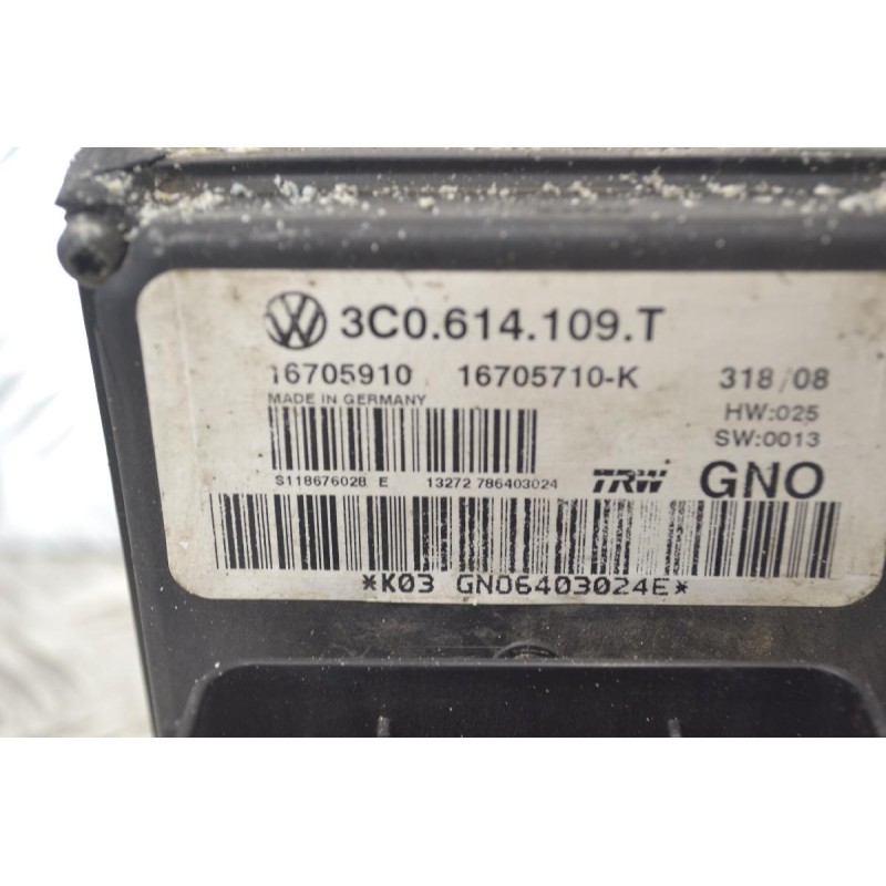 Εγκέφαλος Volkswagen Passat 2008-2012 TRW 3C0614109T 16705910 16705710-K