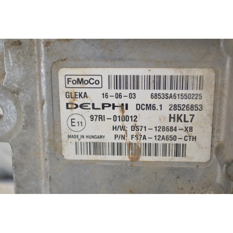 Εγκέφαλος  Ford Mondeo 2014-2025 DELPHI 28526853 HKL7 6853SA61550225 97RI-010012