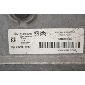 Εγκέφαλος Peugeot 5008 / 2008 2010-2025 Continental 9806671980 9818160080 (Citroen DS3 C4)
