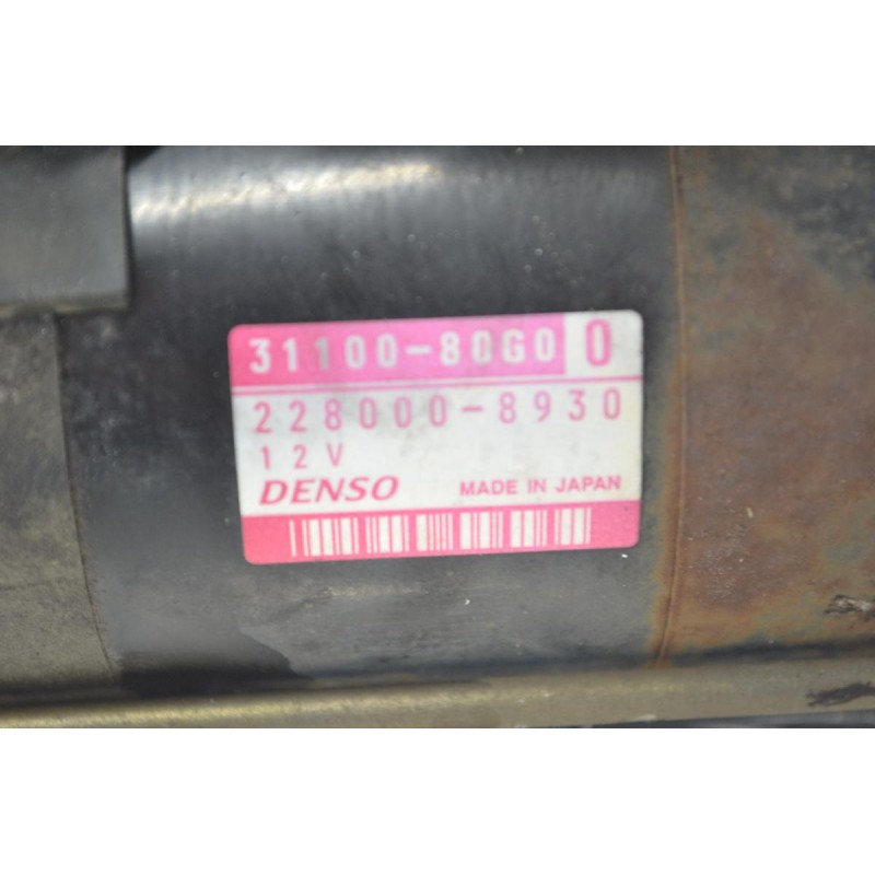 Μίζα Suzuki Ignis M13A 2000-2005 DENSO 31100-80G00 228000-8930