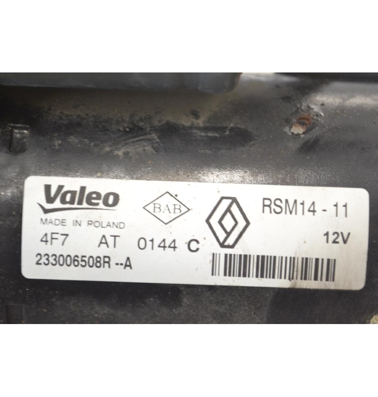 Μίζα Renault Kangoo 2010-2025 VALEO 233006508R 4F7 AT 0144C RSM14-11