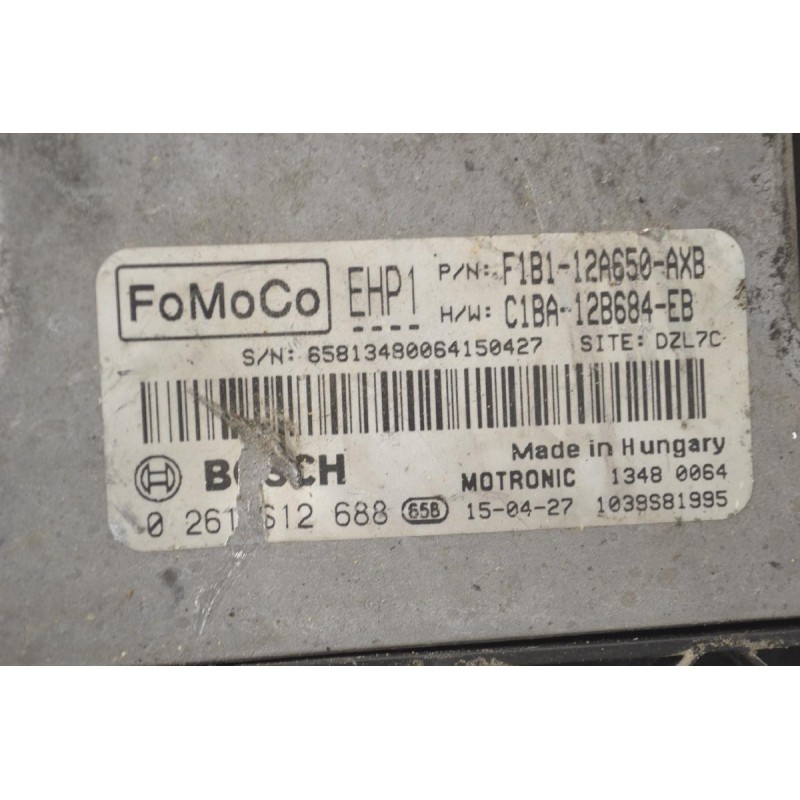 Εγκέφαλος Ford Fiesta 2013-2017 BOSCH 0261S12688 1039S81995