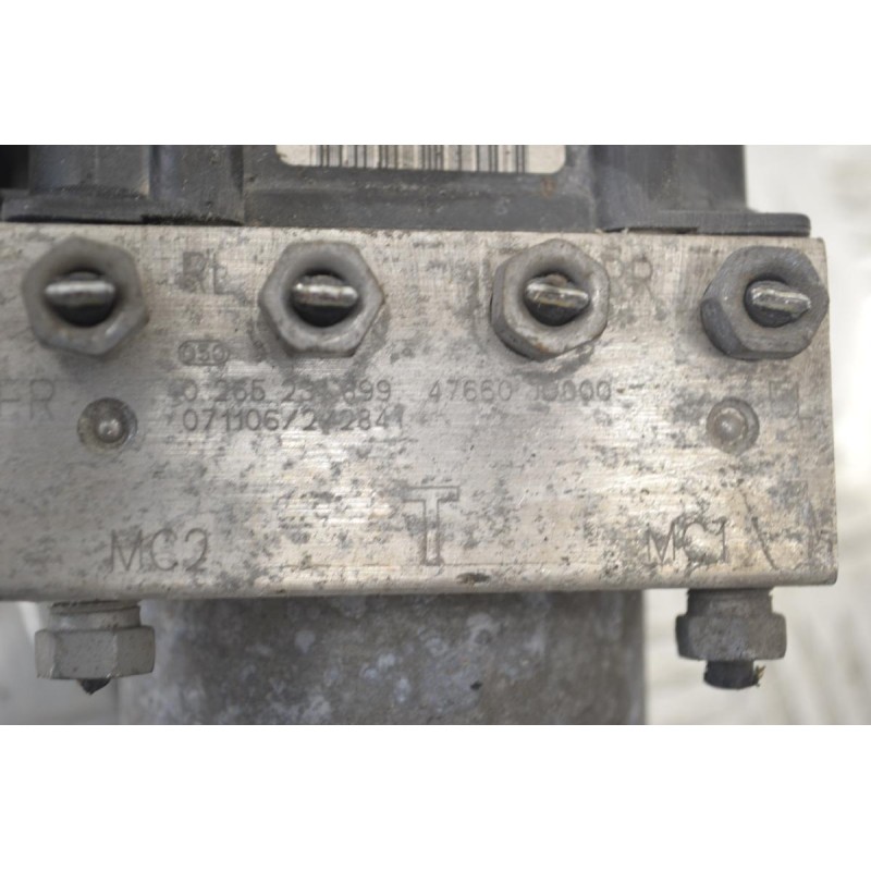 Μονάδα ABS Nissan Qashqai 2007-2013 BOSCH 47660-JD000 47660JD000 0265231899 0265800609