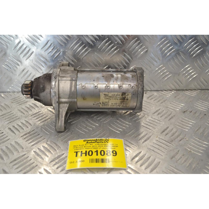 Μιζα Audi A3 / A4 - Volkswagen Golf 1.4 TFSI CXS Bosch 2012-2020 0AM911023R 11022013 0001179522 (Γνήσια) (Seat - Skoda)