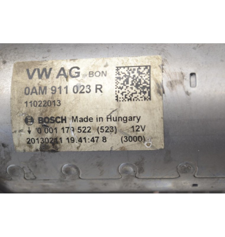 Μιζα Audi A3 / A4 - Volkswagen Golf 1.4 CXS Bosch 2012-2020 0AM911023R 11022013 0001179522 (Γνήσια) (Seat - Skoda)