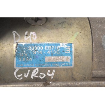 Μίζα Nissan Navara 2005-2015 HITACHI 23300EB71E S14413C S14-413C 12V