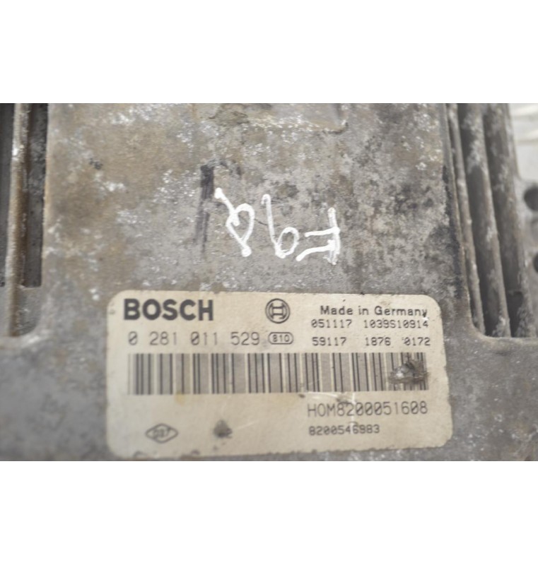Εγκέφαλος Renault Trafic 1.9cc DCI F9Q 760 2002-2010 BOSCH 0281011529 HOM8200051608