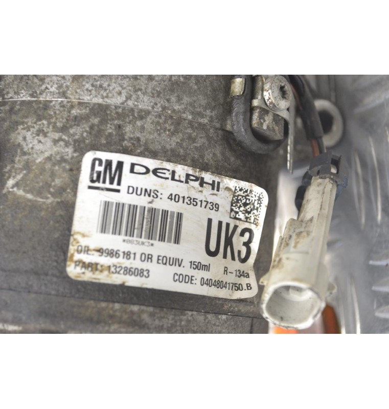Κομπρεσέρ Aircondition Opel Corsa 1.4cc Z14XEP 2001-2008 DELPHI 13286083 UK3