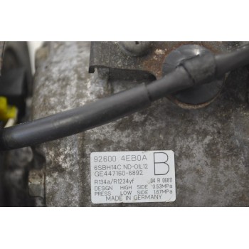 Κομπρεσέρ Aircondition Nissan Qashqai X-Trail Pulsar H5FE / R9M 2014-2021 92600-4EB0A GE447160-6892 (Renault Kadjar Koleos Megane Espace Talisman Scenic / Dacia)