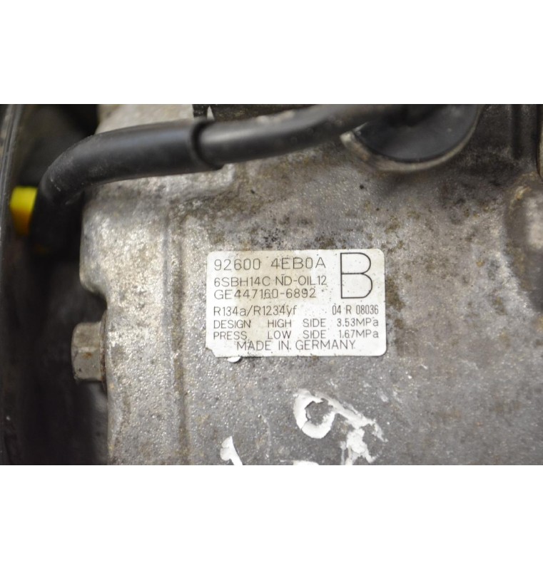 Κομπρεσέρ Aircondition - A/C Renault Scenic 2011-2016 926004EB0A 92600-4EB0A