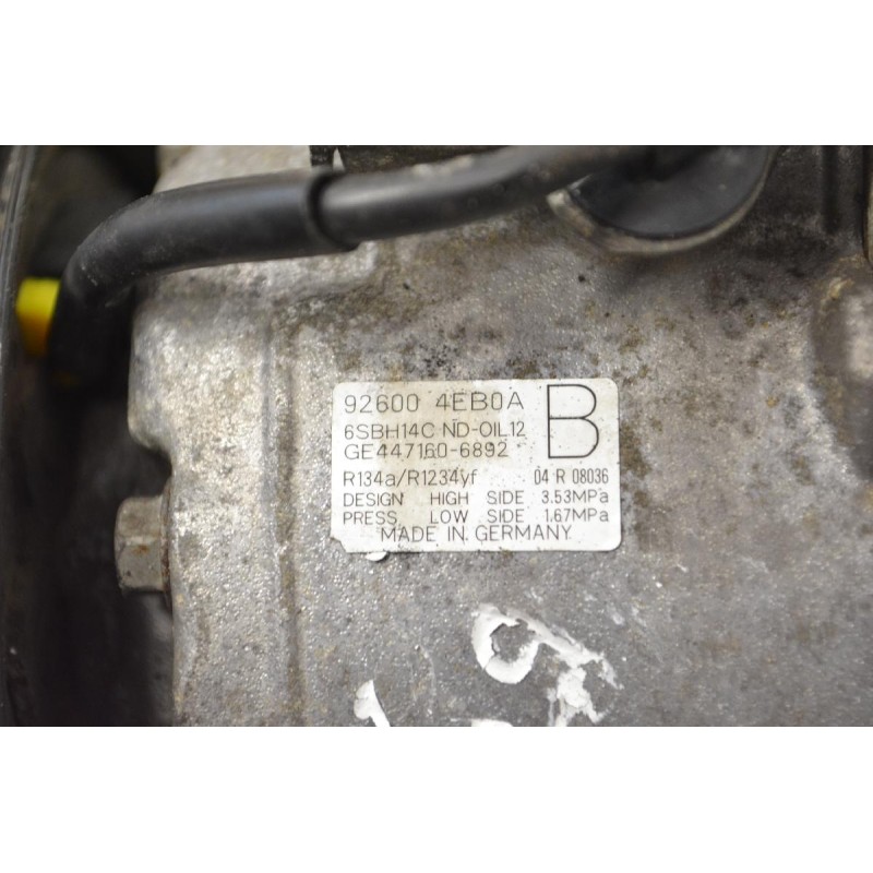 Κομπρεσέρ Aircondition - A/C Κλιματισμός Renault Scenic 2011-2016 926004EB0A 92600-4EB0A