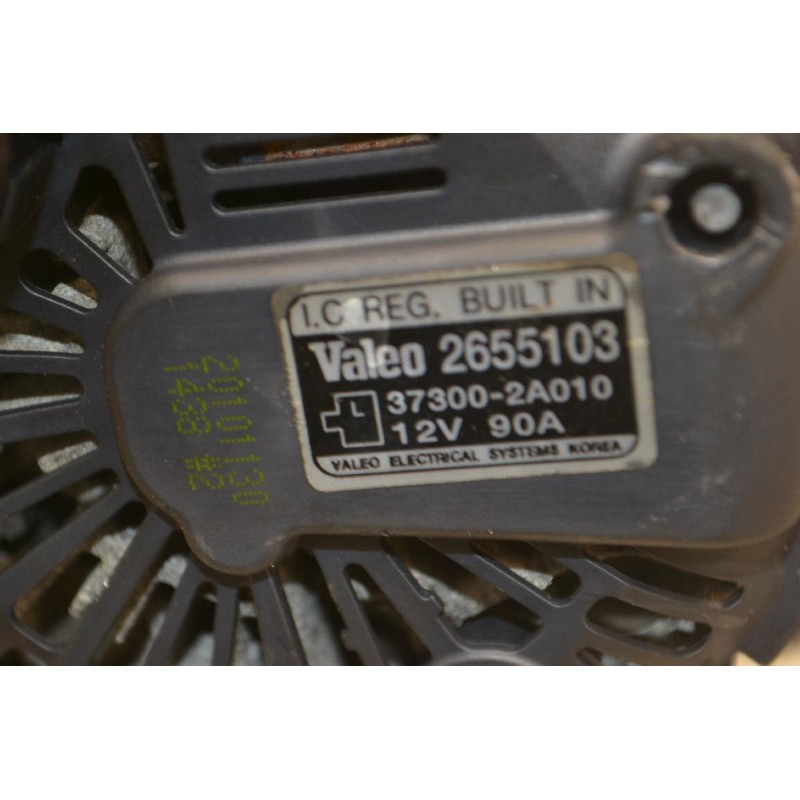 Δυναμό Hyundai I20 1.1 - 1.5 CRDi D3FA 2004-2015 37300-2A010 90A 2655103 (Kia Picanto)