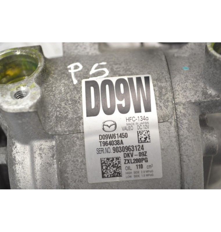Κομπρεσέρ Aircondition - A/C Mazda CX-3 2015-2025 HFC134a D09W61450