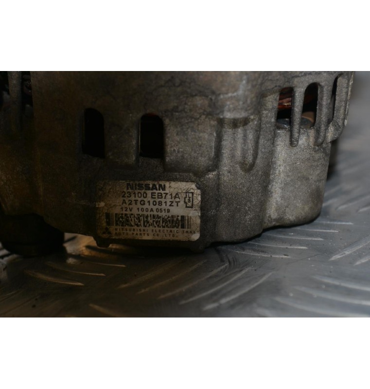 Δυναμό Nissan Navara D40 2.5cc YD25 100Α 2005-2010 23100-EB71A (Γνήσιο)