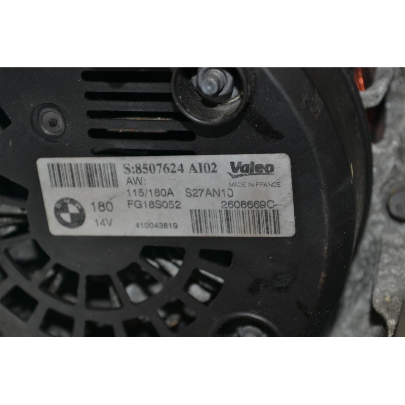 Δυναμό Bmw 1 (F20) 118D N47D20A 2011-2019 VALEO FG18S052