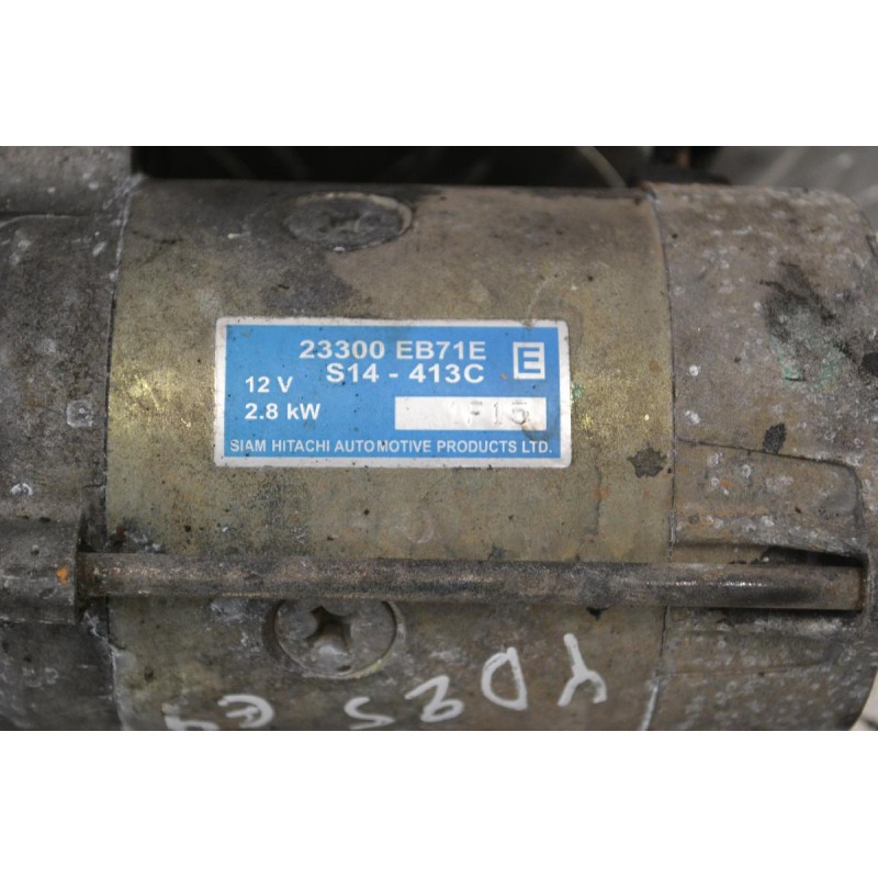 Μίζα Nissan Navara 2005-2015 HITACHI 23300EB71E S14413C S14-413C 12V