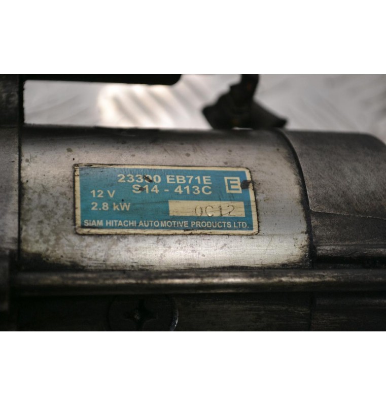 Μίζα Nissan Navara 2005-2015 HITACHI 23300EB71E S14413C S14-413C 12V