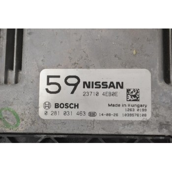 Εγκέφαλος Nissan Qashqai 1.6 DCI R9M 2008-2018 BOSCH 23710-4EB0E 0281031463 1039S76108