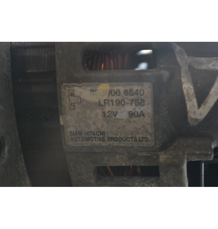 Δυναμό Isuzu D-Max 4JJ1 3.0 2005-2012 8980060840 LR190-768 12V