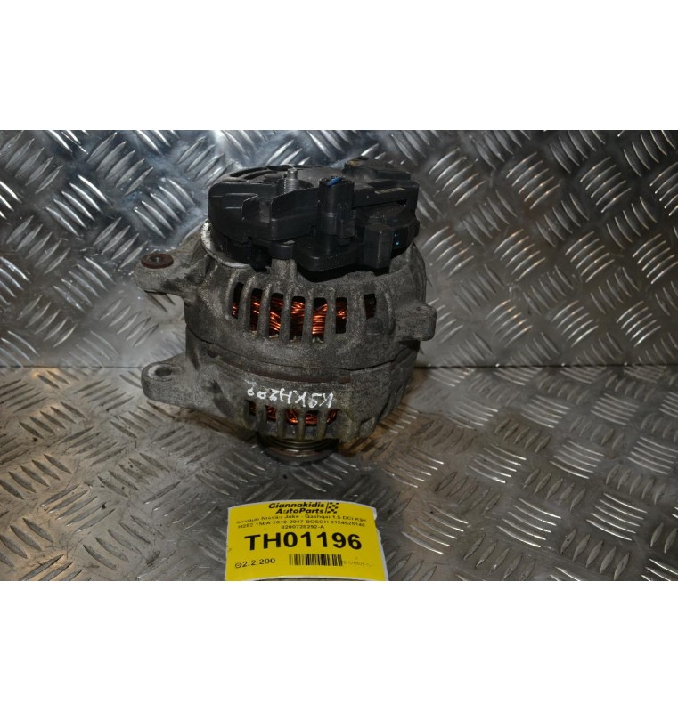 Δυναμό Nissan Juke - Qashqai 1.5 DCI K9K H282 150A 2010-2017 BOSCH 0124525140 8200728292-A