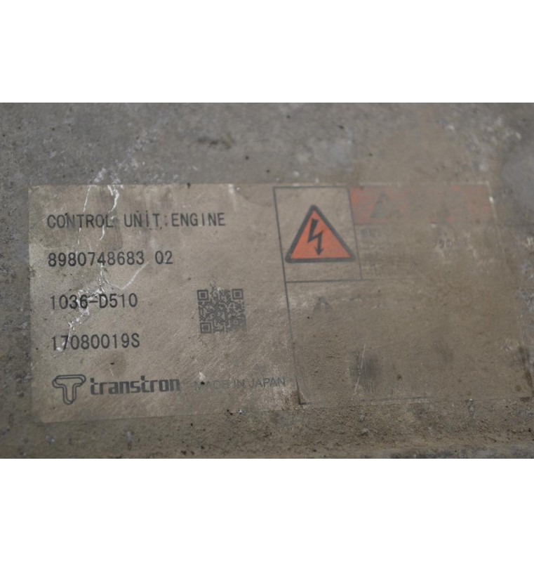 Εγκέφαλος Isuzu D-Max 2008-2016 TRANSTRON 898074868302 1036-D510 17080019S