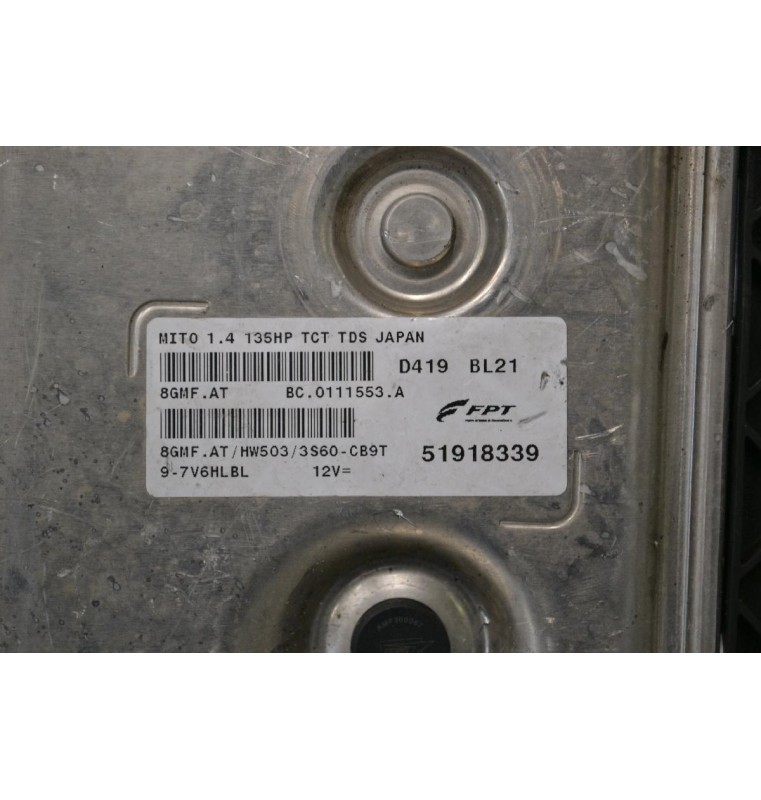 Εγκέφαλος Alfa Romeo Mito 2009-2014 51918339 D419 BL21