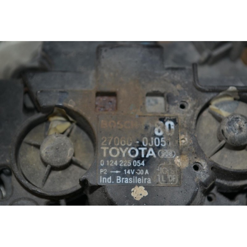 Δυναμό Toyota Yaris 2002-2010 2SZ BOSCH 27060-0J051 0124225054