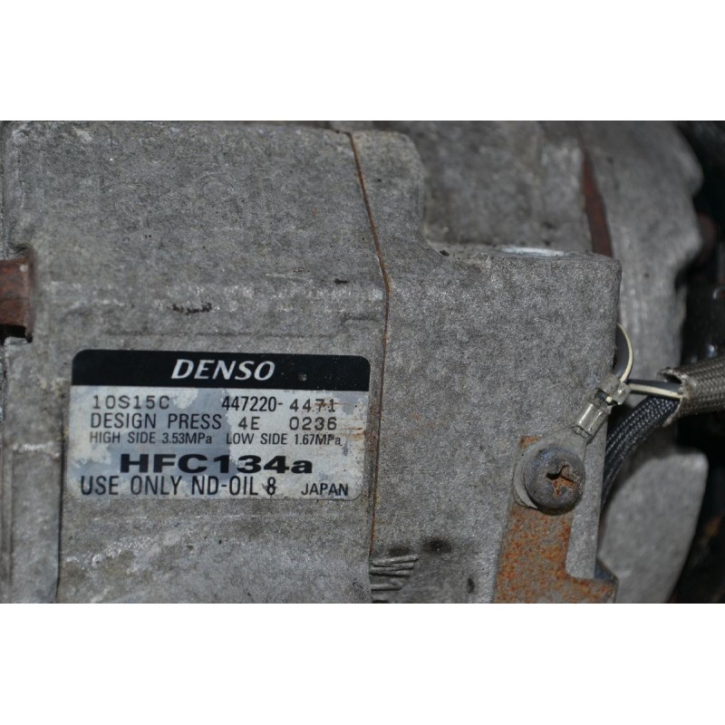 Κομπρεσέρ Aircondition - A/C Κλιματισμός Toyota Hilux 2001-2005 DENSO 447220-4471 HFC134a