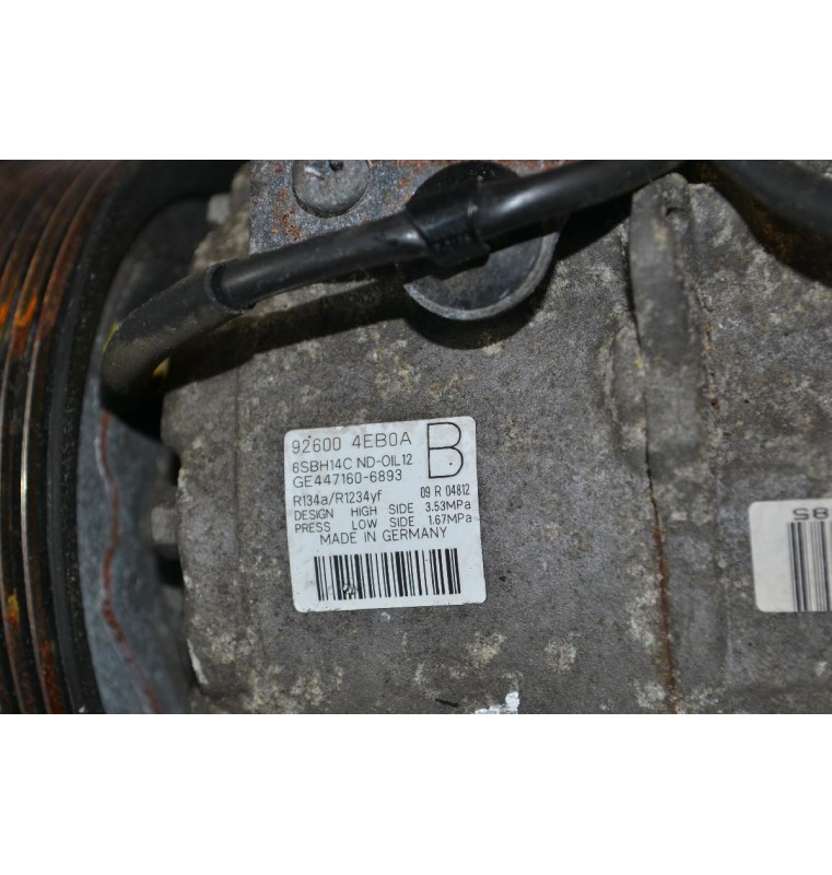 Κομπρεσέρ Aircondition - A/C Renault Scenic 2011-2016 926004EB0A 92600-4EB0A