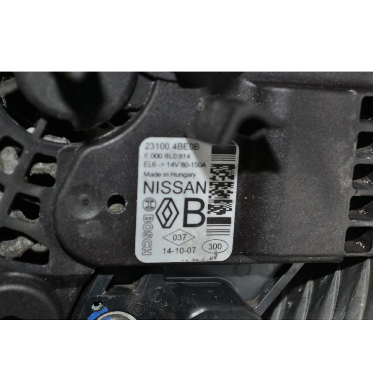 Δυναμό Renault Grand Scenic 2016-2023 BOSCH 231004BE0B F000BL0814