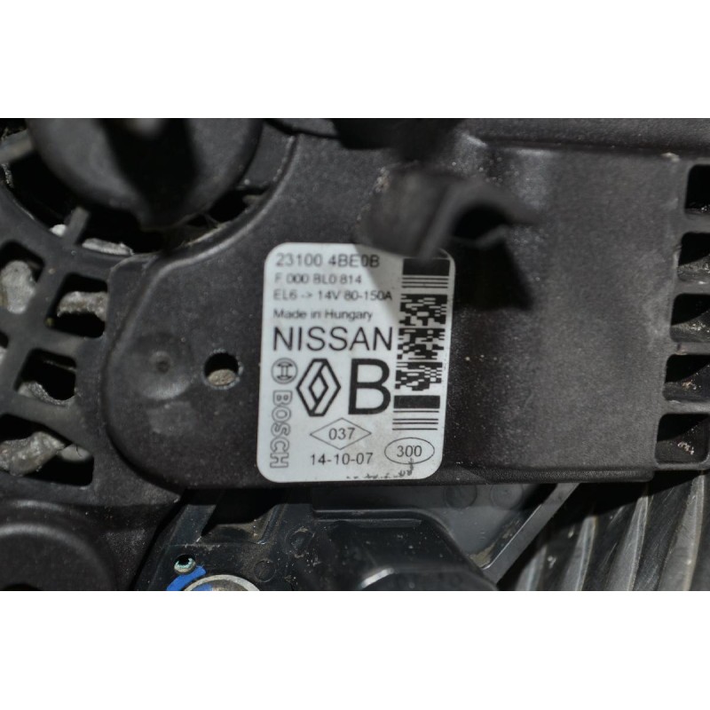 Δυναμό Renault Grand Scenic 2016-2023 BOSCH 231004BE0B F000BL0814