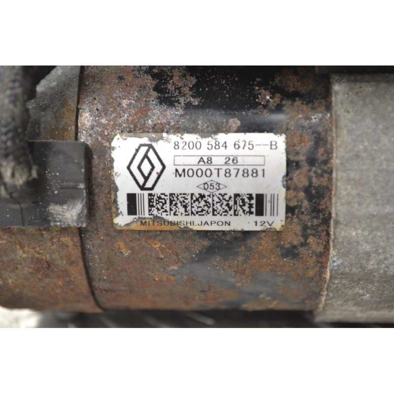 Μίζα Renault Kangoo 1.5 dCi K9K 2002-2010 8200584675 M000T87881 (Laguna Clio Megane) (Nissan Juke Qashqai)