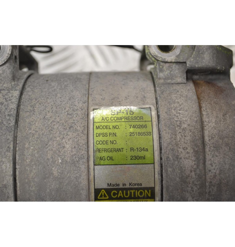 Κομπρεσέρ Aircondition - A/C Isuzu D-Max 3.0 4JJ1 2007-2012 740266 25186533