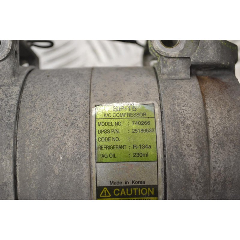 Κομπρεσέρ Aircondition - A/C Isuzu D-Max 3.0 4JJ1 2007-2012 740266 25186533