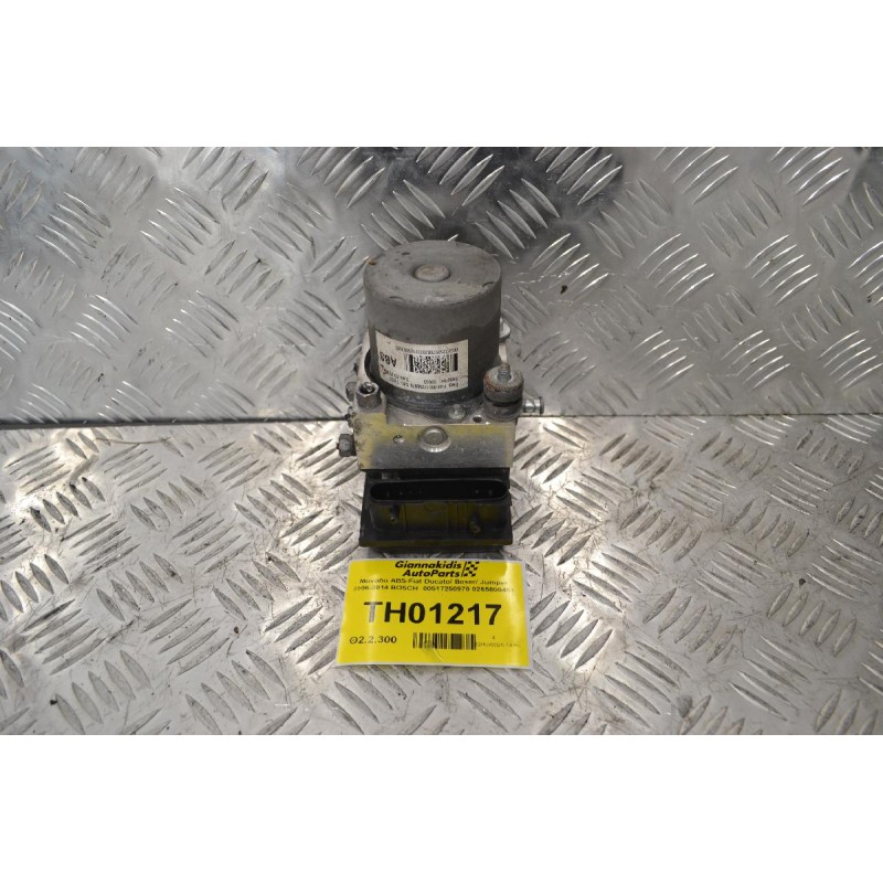 Μονάδα ABS Fiat Ducato/ Boxer/ Jumper 2006-2014 BOSCH  00517250970 0265800461