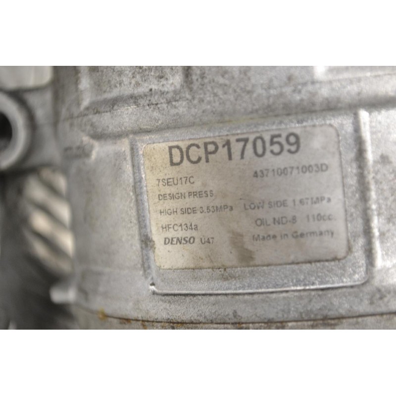 Κομπρεσέρ Aircondition - A/C Κλιματισμός Bmw E60 530i N52B30A 2005-2015 7SEU17C DCP17059