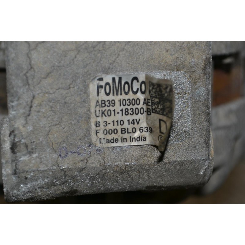 Δυναμό Ford Ranger -  Mazda 2.2 3.2 QJ2R P4AT 2010-2020 AB39-10300-AE (Γνήσιο)