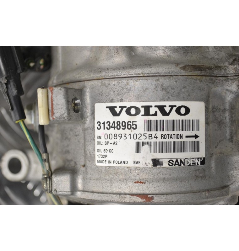 Κομπρεσέρ Aircondition - A/C Volvo S60 V40 2010-2015 SANDEN 31348965
