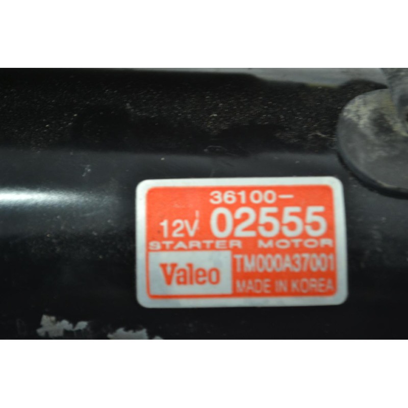 Μίζα Hyundai - Kia 2000-2010 VALEO 36100-02555 (Getz - Atos - Picanto - I10)