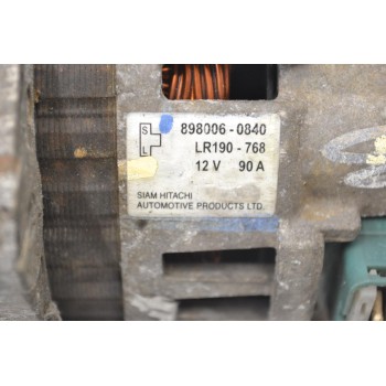 Δυναμό Isuzu D-Max 4JJ1 3.0 2005-2012 8980060840 LR190-768 12V