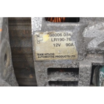 Δυναμό Isuzu D-Max 4JJ1 3.0 2005-2012 8980060840 LR190-768 12V