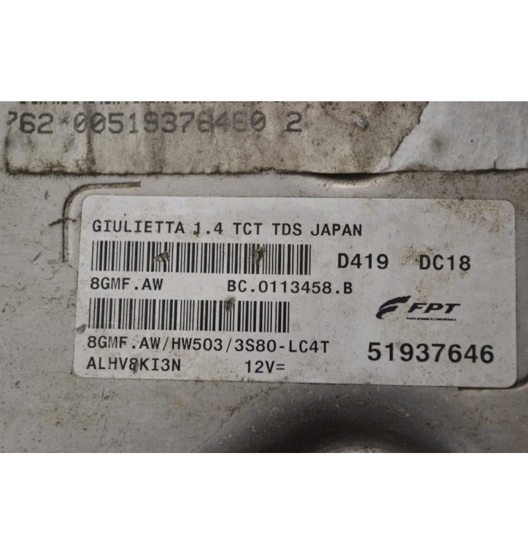 Εγκέφαλος Alfa Romeo Mito 2009-2014 51937646 D419 DC21