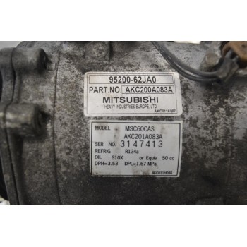 Κομπρεσέρ Aircondition - A/C Suzuki SX4 - Swift - M16A M13A M15A 2002-2010 95200-62JA0 AKC200A083A