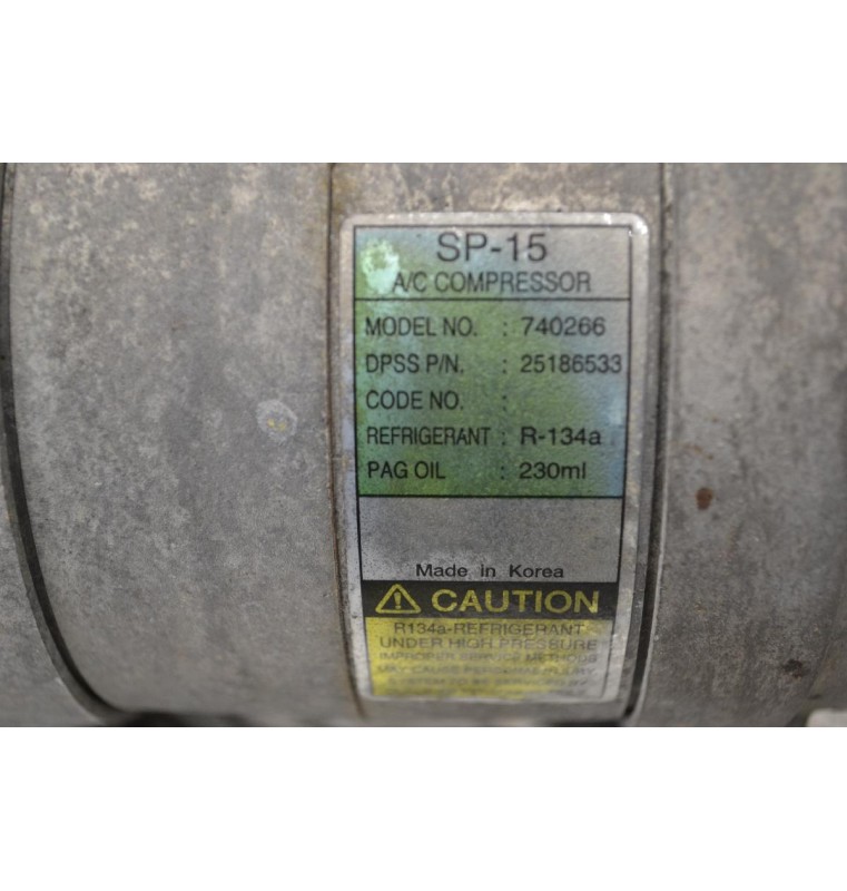 Κομπρεσέρ Aircondition - A/C Isuzu D-Max 3.0 4JJ1 2007-2012 740266 25186533