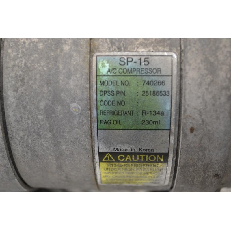 Κομπρεσέρ Aircondition - A/C Isuzu D-Max 3.0 4JJ1 2007-2012 740266 25186533