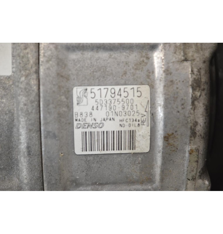 Κομπρεσέρ Aircondition Fiat Grande Punto 199A8000 2005-2012 DENSO 51794515 447190-9701