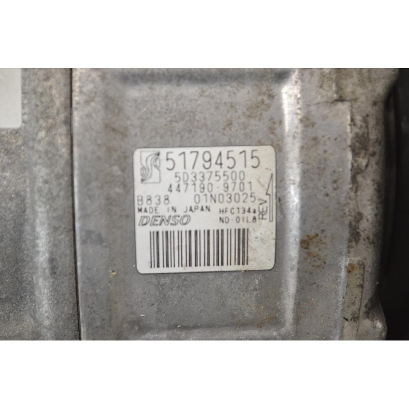 Κομπρεσέρ Aircondition Fiat Grande Punto 199A8000 2005-2012 DENSO 51794515 447190-9701